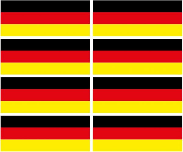 Deutschland Aufkleber 4-prints