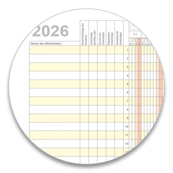 Holyplan 2026 - Kalender – Bild 2