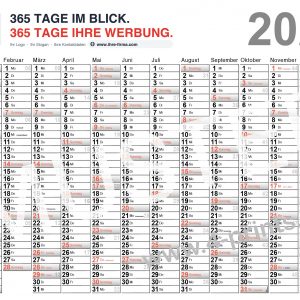 Muster Plankalender Wandkalender Posterkalender 4-prints.de