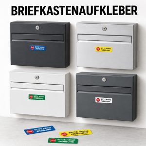 Briefkastenaufkleber