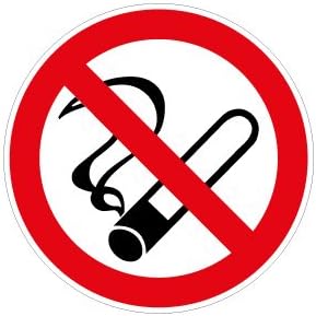 Rauchen verboten Aufkleber Sticker
